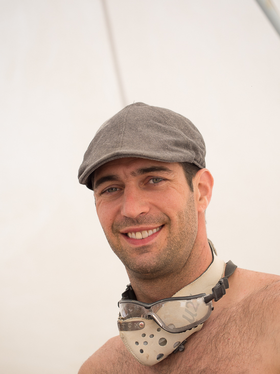 Ben, Burning Man photo