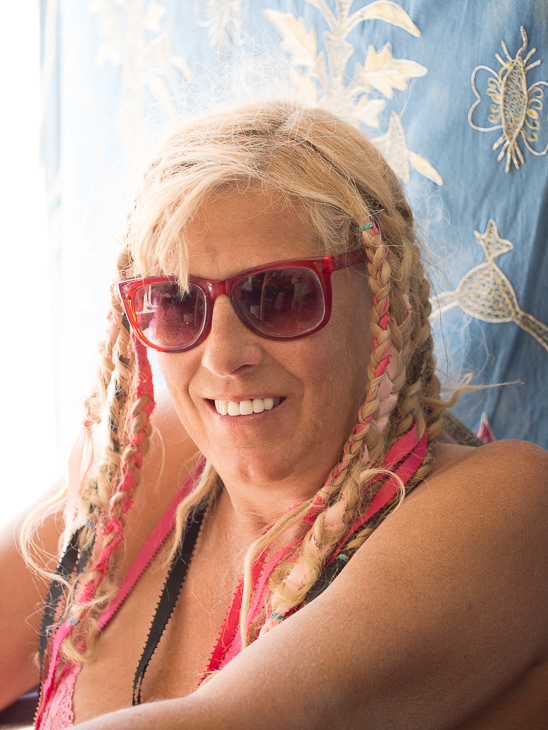 Inside the Ganesh Tent, Burning Man photo