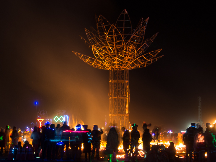 Remains of Mazu Temple, Burning Man photo