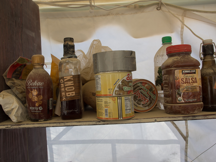 Knob Creek and Salsa, Burning Man photo