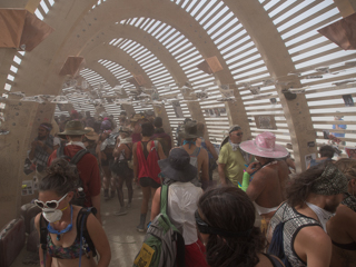 The Temple of Promise, Burning Man photo