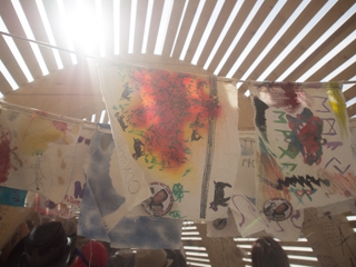 Prayer Flags, Burning Man photo