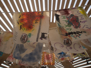 Prayer Flags, Burning Man photo