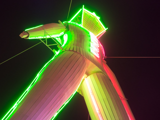 The Man, Burning Man photo