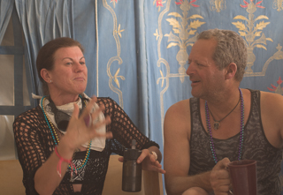 Inside the Ganesh Tent, Burning Man photo