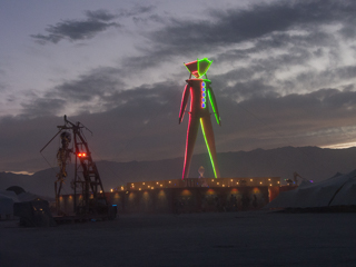 Marionette and The Man, Burning Man photo