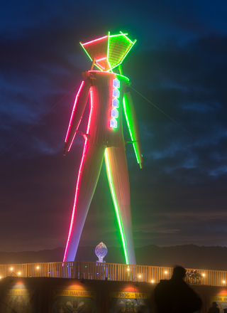 The Man, Burning Man photo