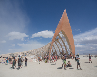 The Temple of Promise, Burning Man photo