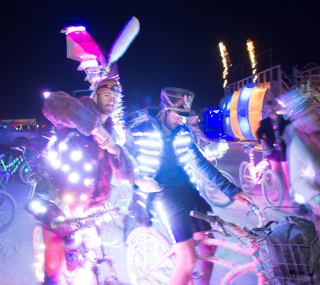 Illuminated Burners, Burning Man photo