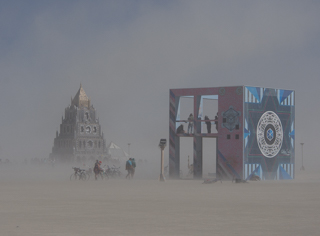 Life Cube, Burning Man photo