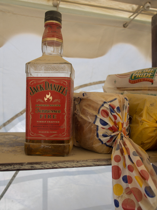 JD and Wonder Bread, Burning Man photo