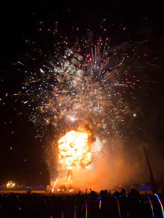 Fireball, Burning Man photo