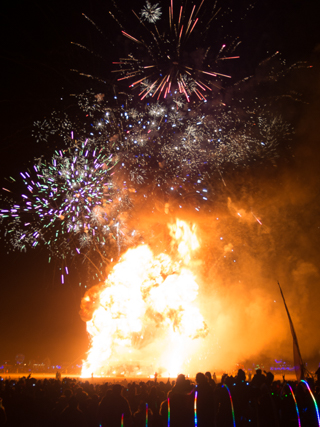 Fireball, Burning Man photo