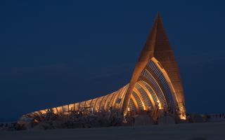 The Temple of Promise, Burning Man photo