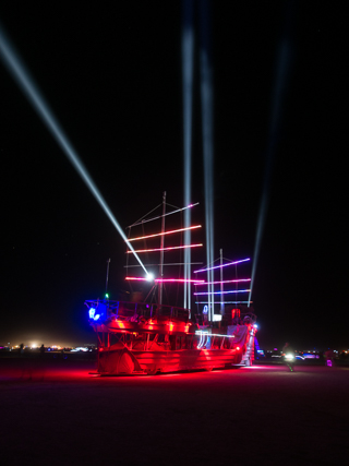 Playa Ship, Burning Man photo