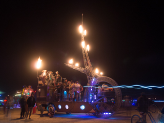 C.S. Tere, Burning Man photo