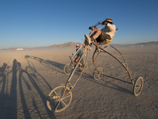 Giant Trike, Burning Man photo