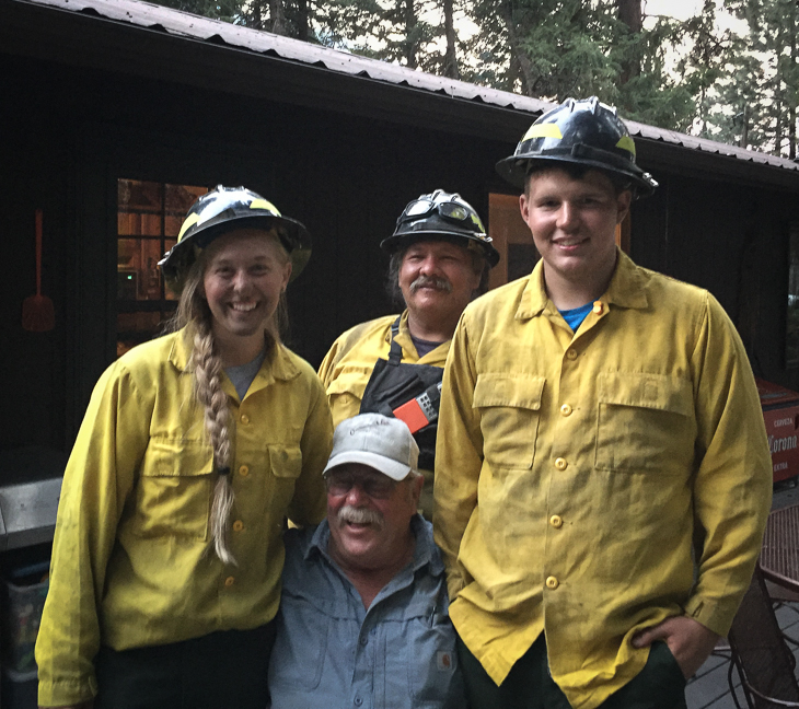 New Friends, Goat Creek Fire photo