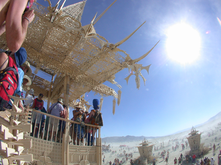 Temple - 2004, Burning Man photo