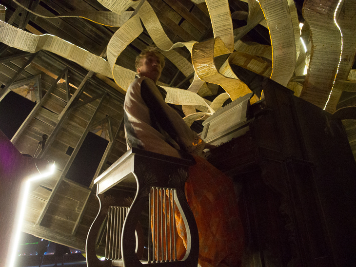 Organist in the Church Trap - 2013, Burning Man photo