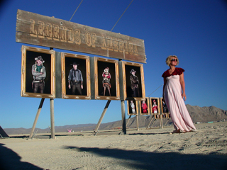 Legends of America - 2008, Burning Man photo